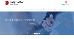 Desktop Screenshot of easyroster.net